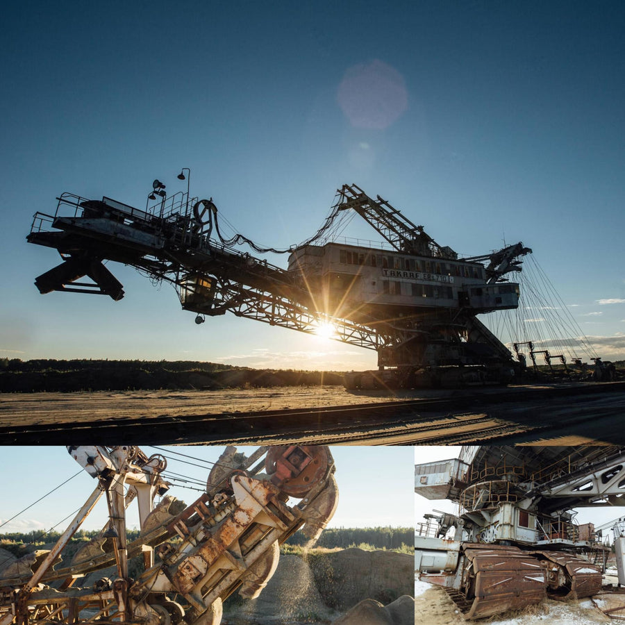 Huge Ground Digging Crawler