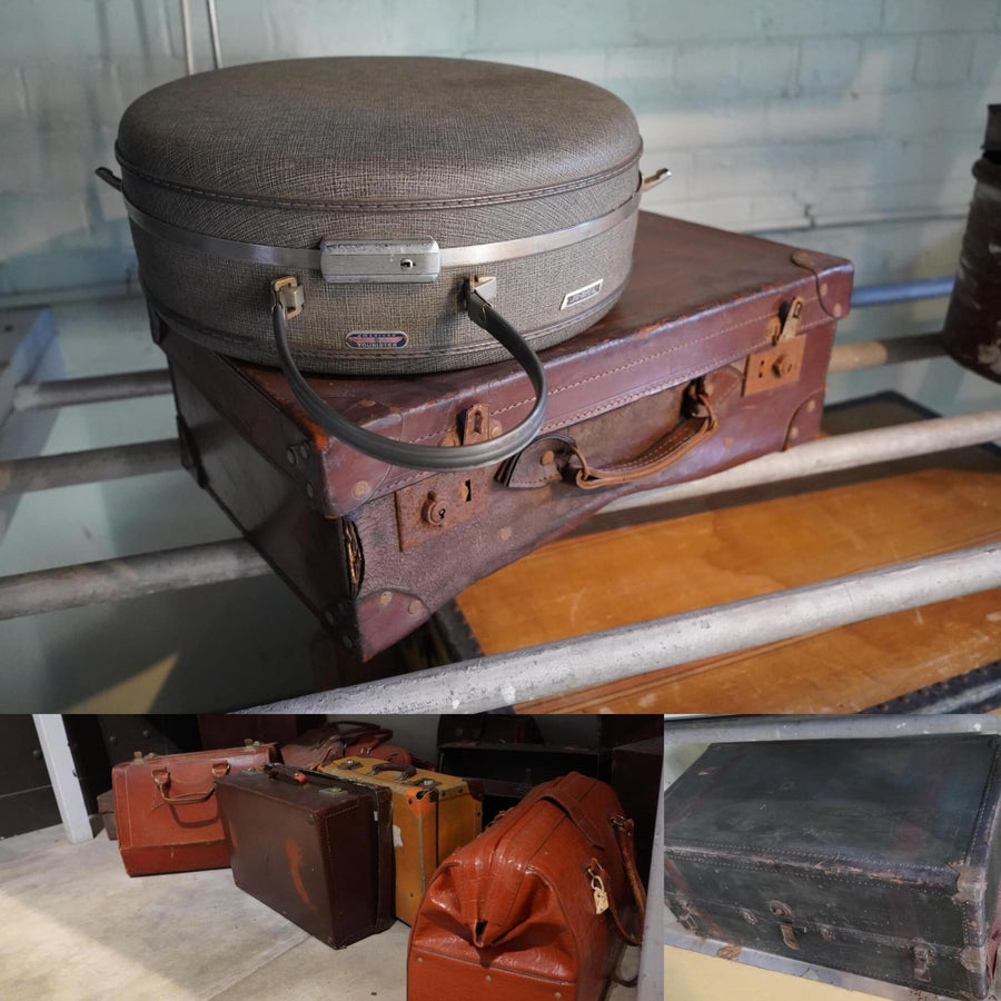 Vintage Leather Suitcases