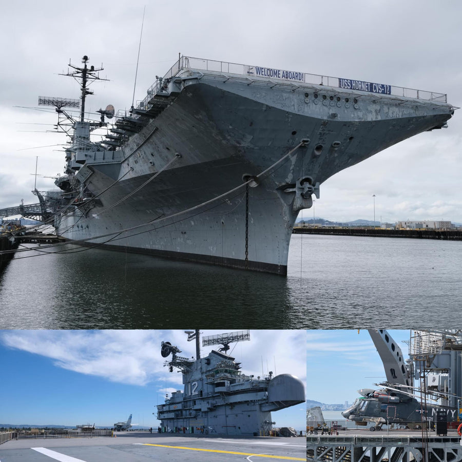 USS Hornet Aircraft Carrier Exterior