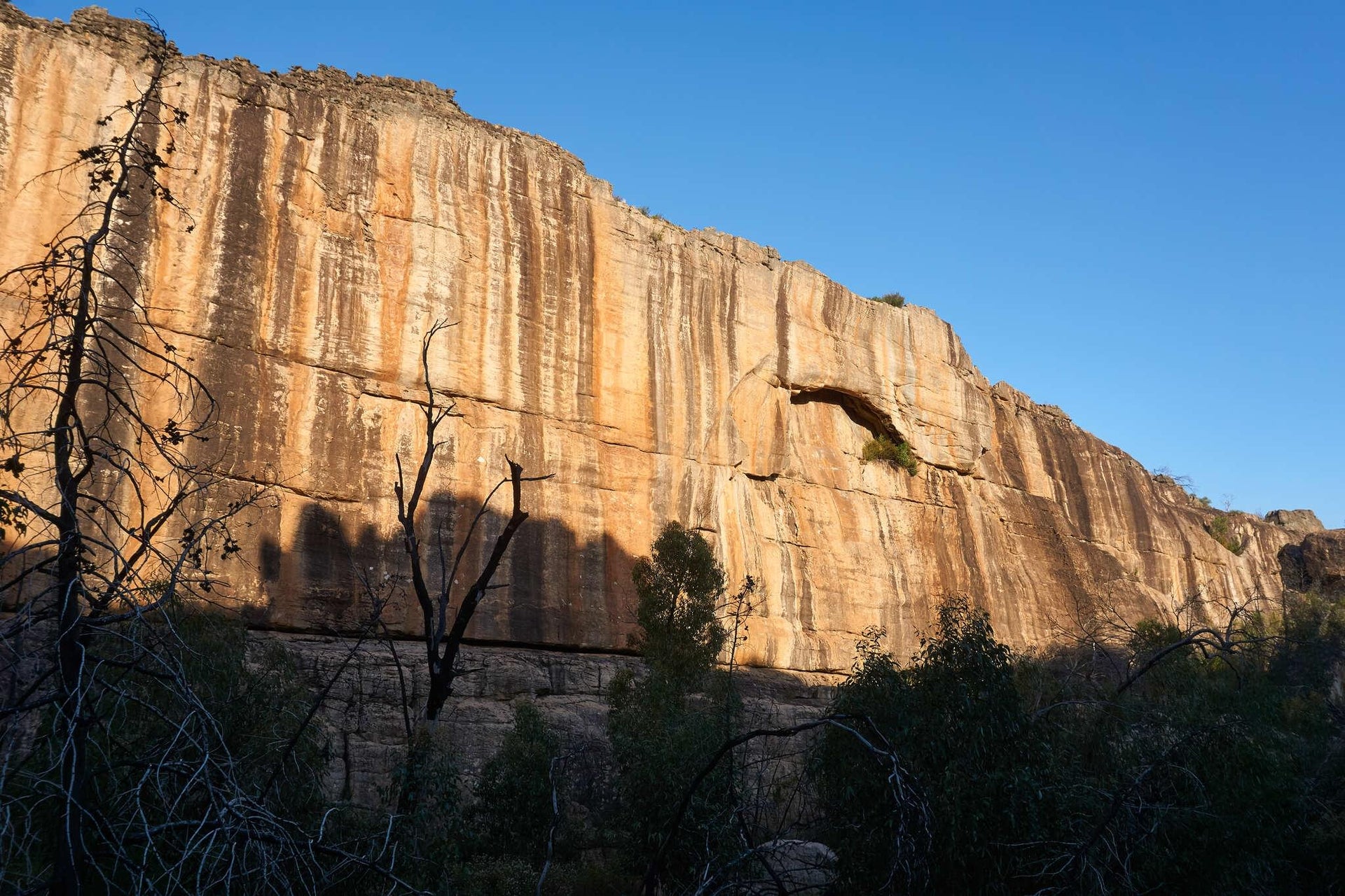 Enclosed Rock Valley