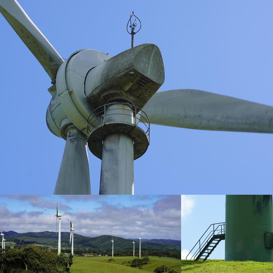 Grimy Old Wind Turbines
