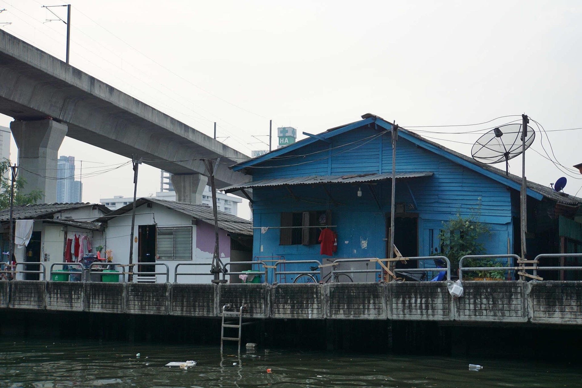 Bangkok Canal Dwellings