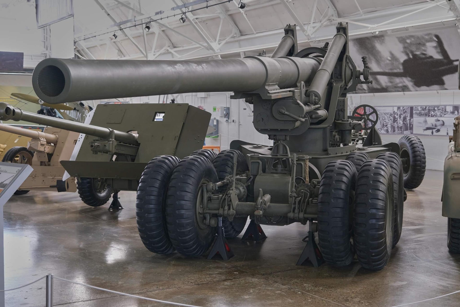 1940 M2 155mm Long Tom Field Gun