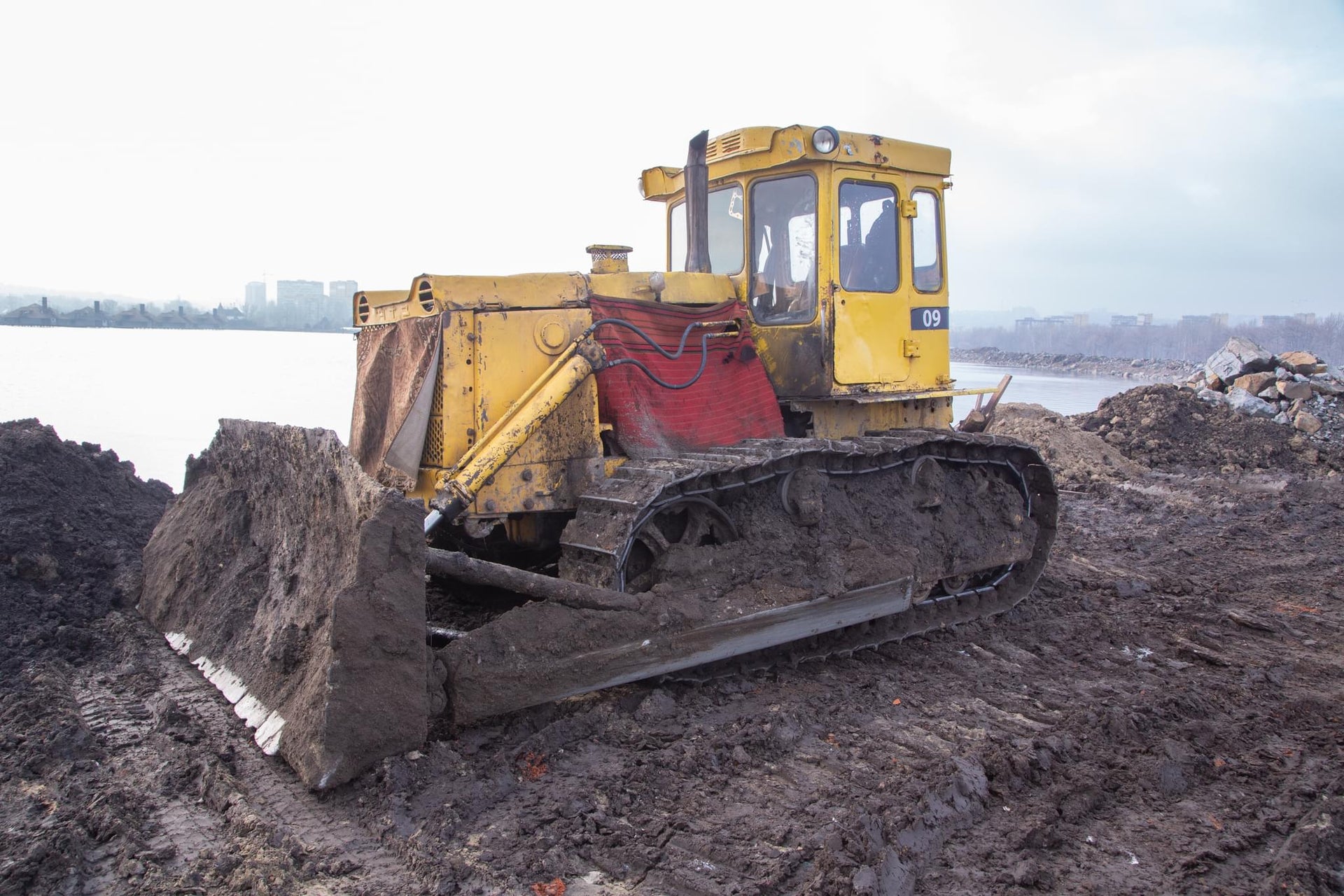 Old Dirty Bulldozer