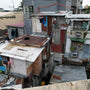 Corrugated Steel Slums Corner