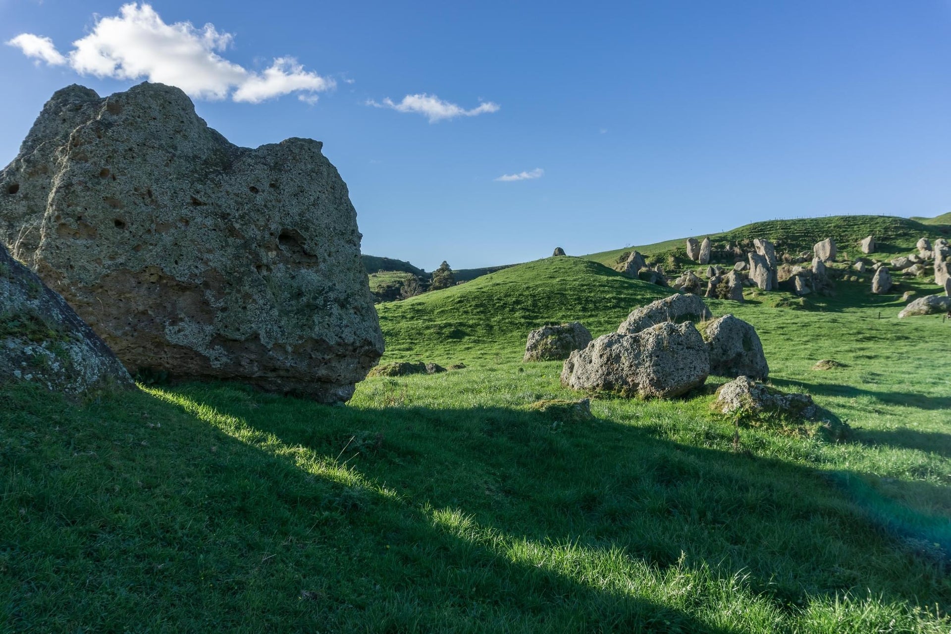 Porous Limestone Cliffs