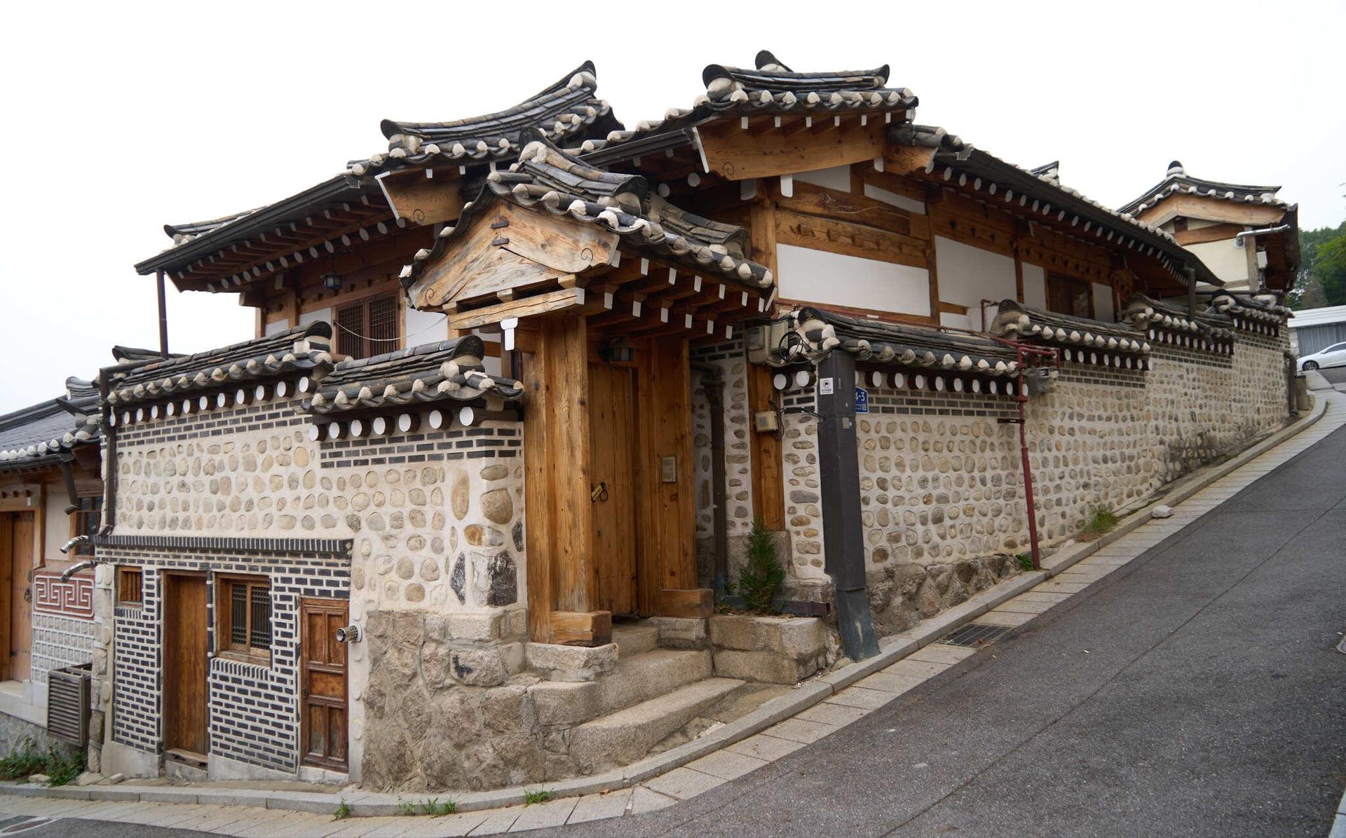 Traditional Korean Town Streets