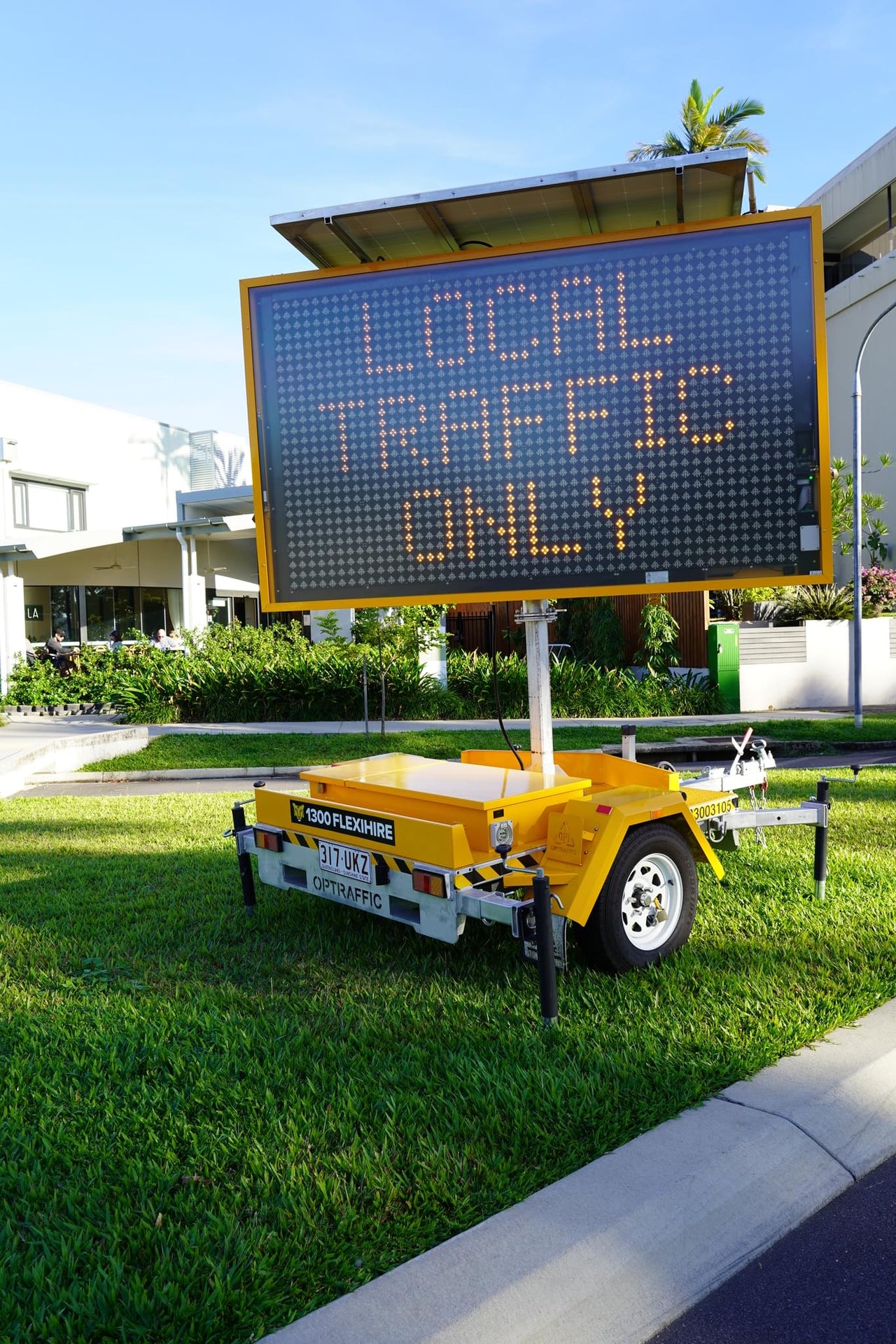 Road Sign Traffic Display