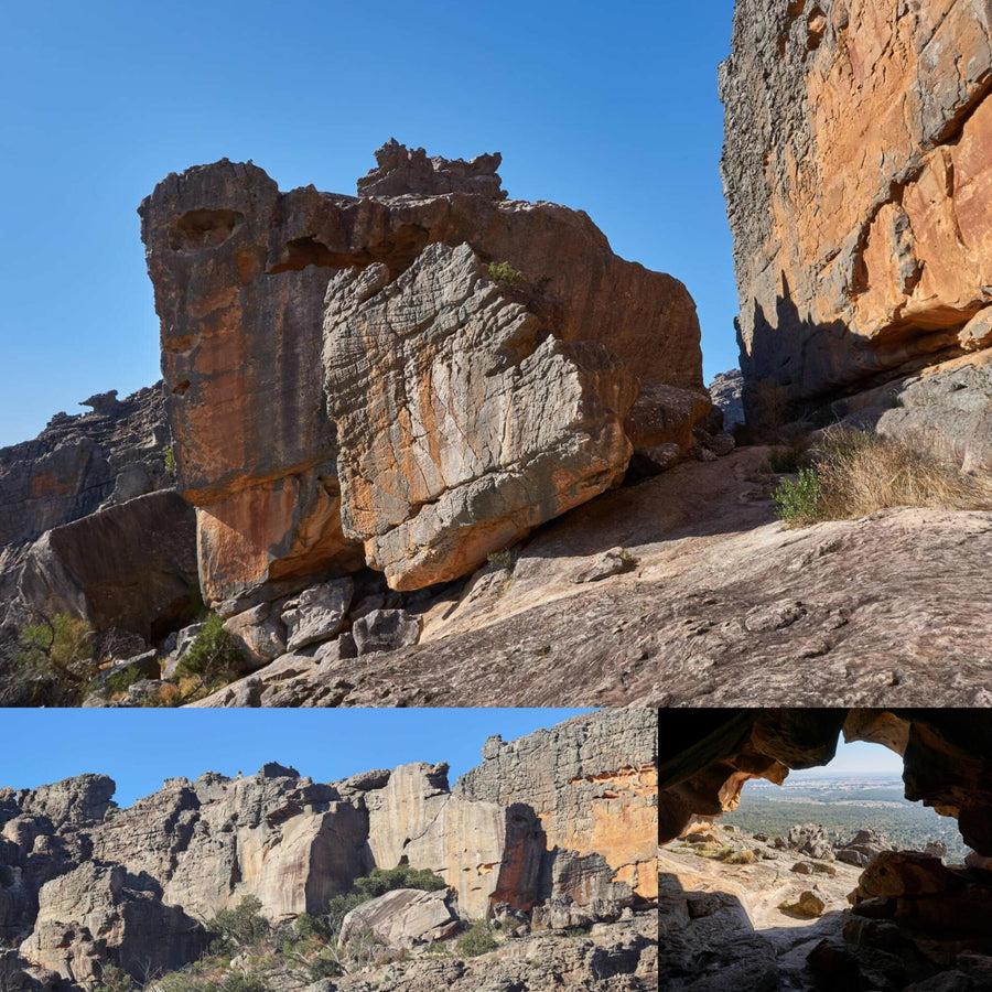 Hollow Mountain Rock Formations
