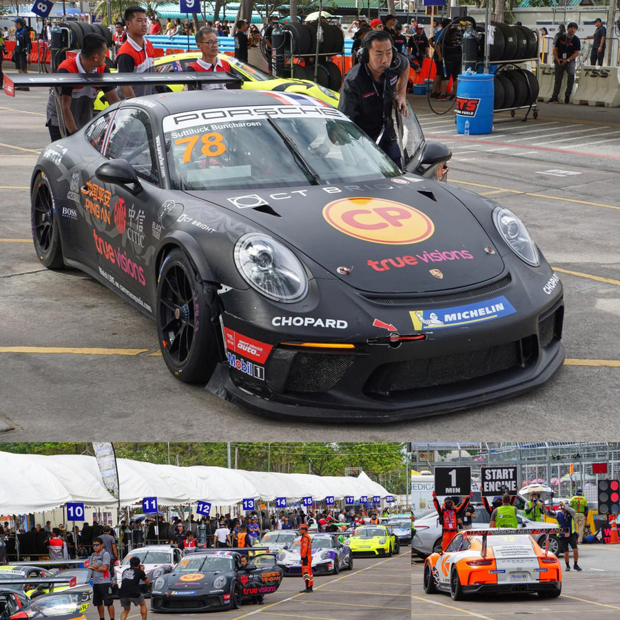 Porsche Race Pit Stop