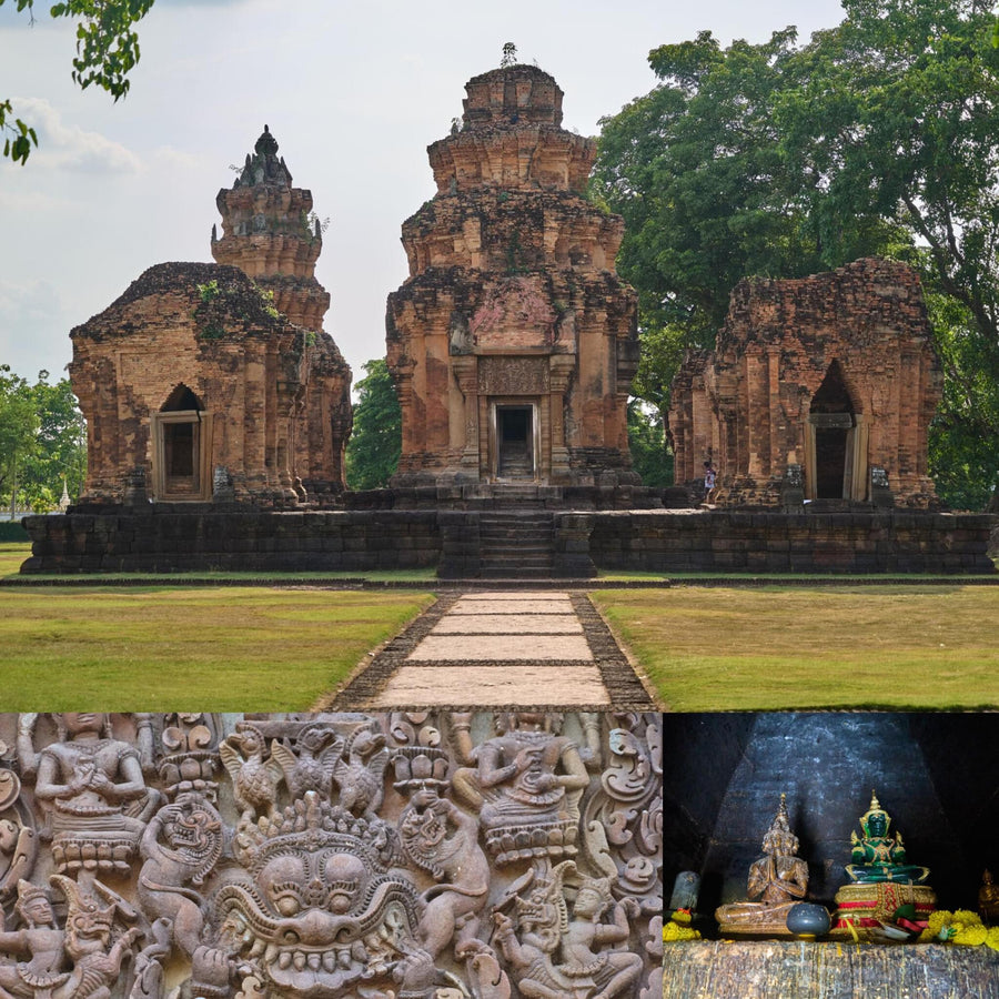 Five Tower Hindu Brick Temple