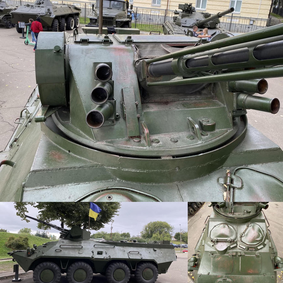 Ukrainian Armored Personnel Carrier BTR-3DA