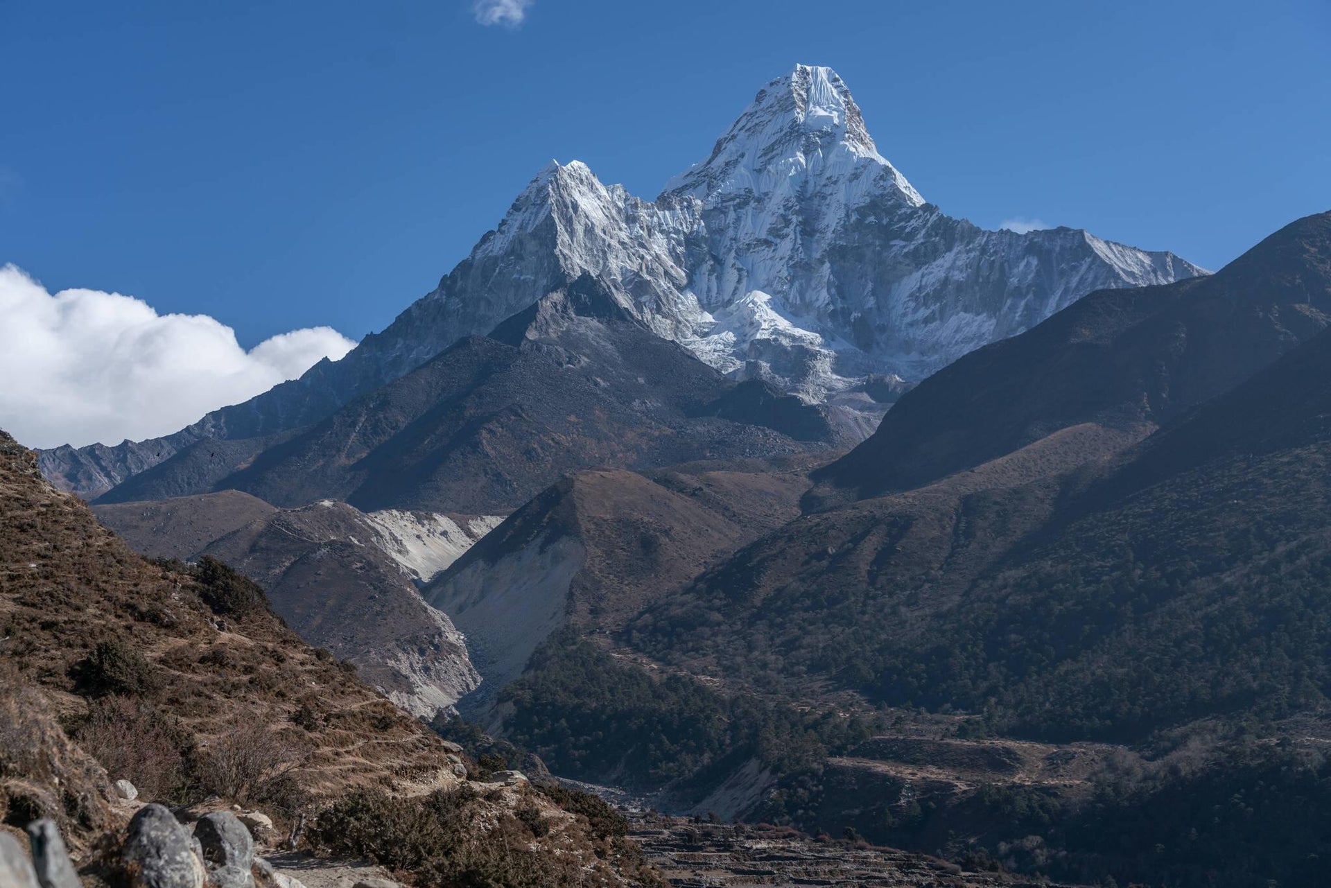 High Altitude Himalayan Mountain Pass