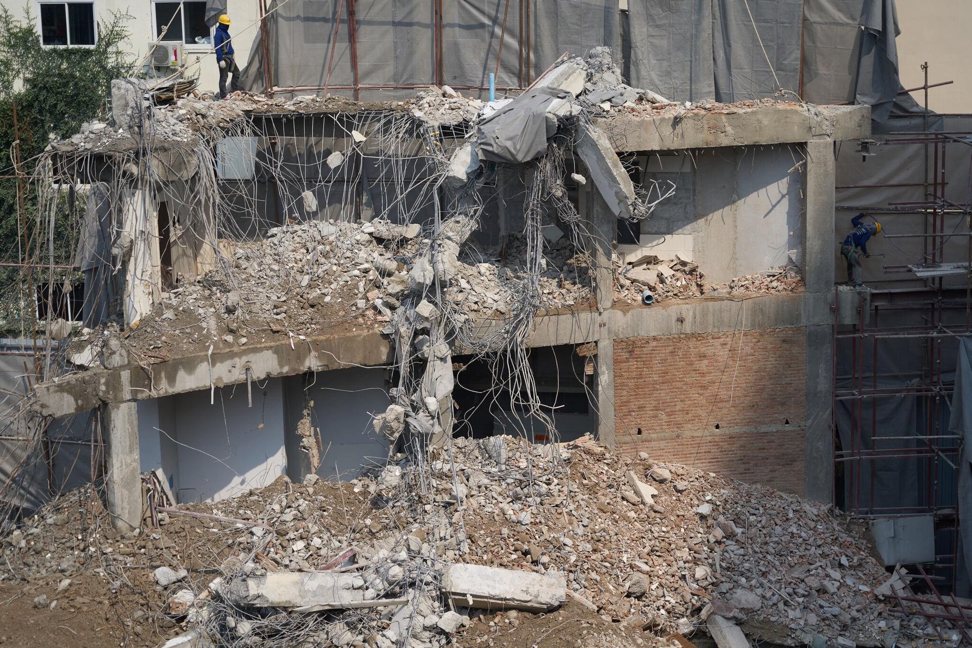 Asian Building Demolition