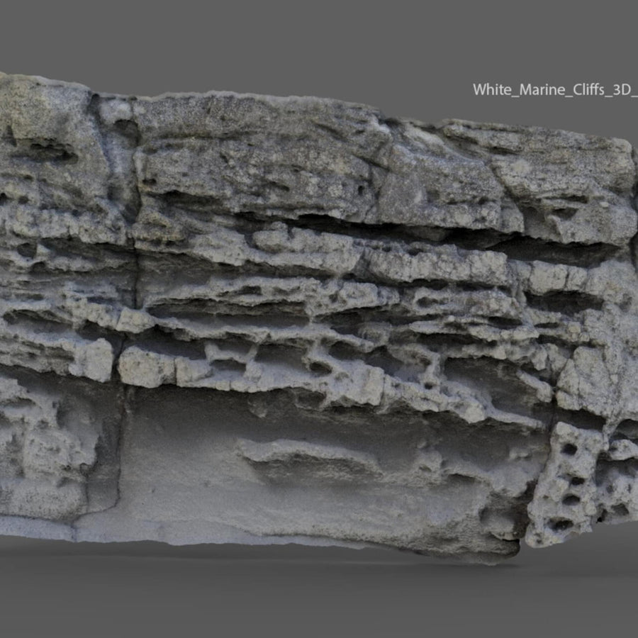 White Marine Cliffs and Sand