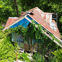 Abandoned Trashy Bungalo Interior and Exterior