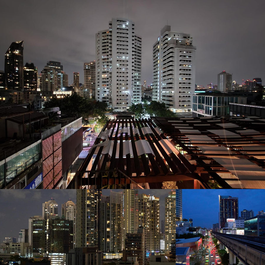 Asian Night Cityscape
