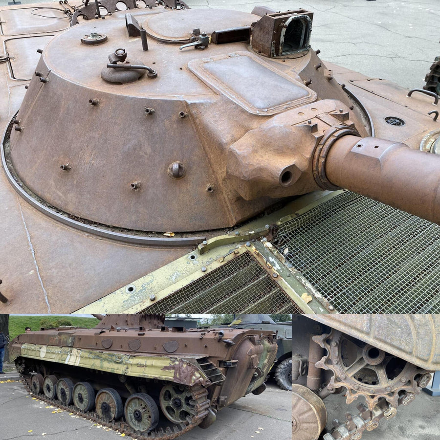Rusty Soviet Infantry Fighting Vehicle BMP-1