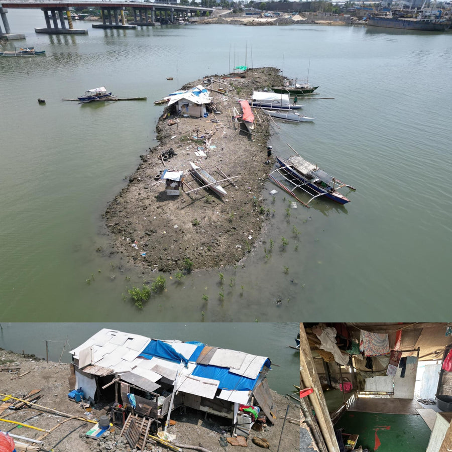 Trashy Tiny Fishing Island - Exterior and Interior