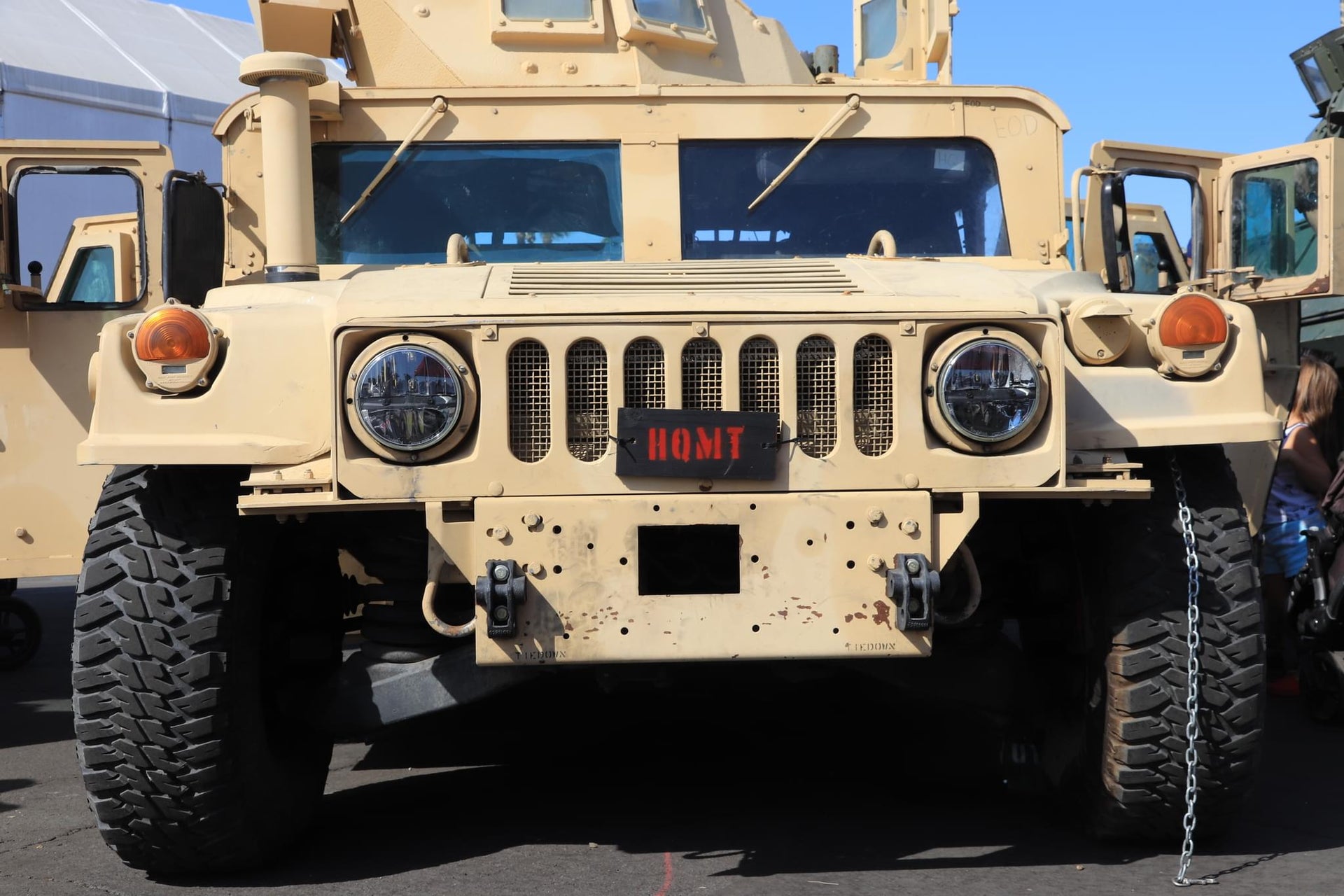 US Marine Corps Humvee With Turret
