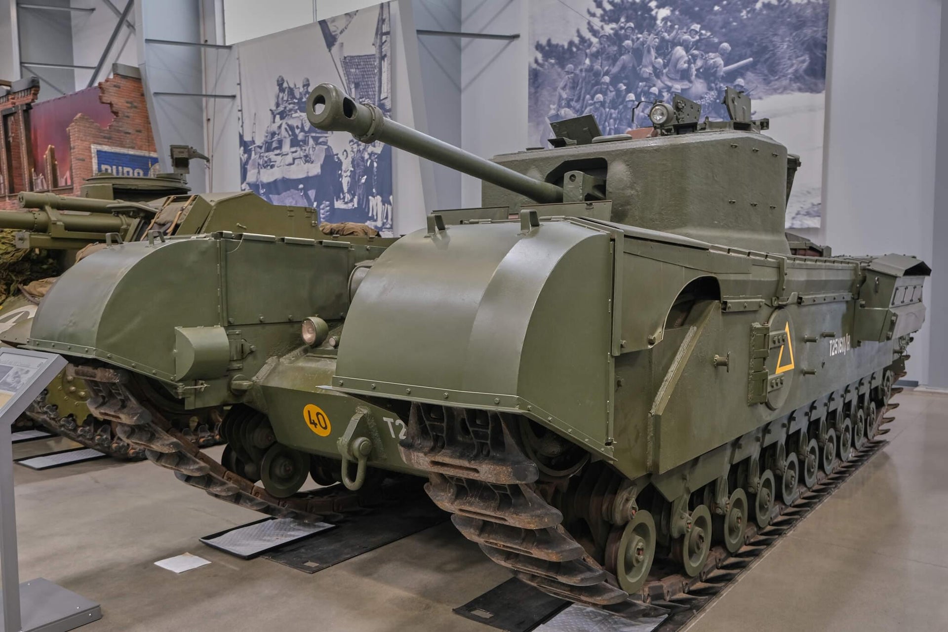 Churchill Mk VII British Flamethrower Tank