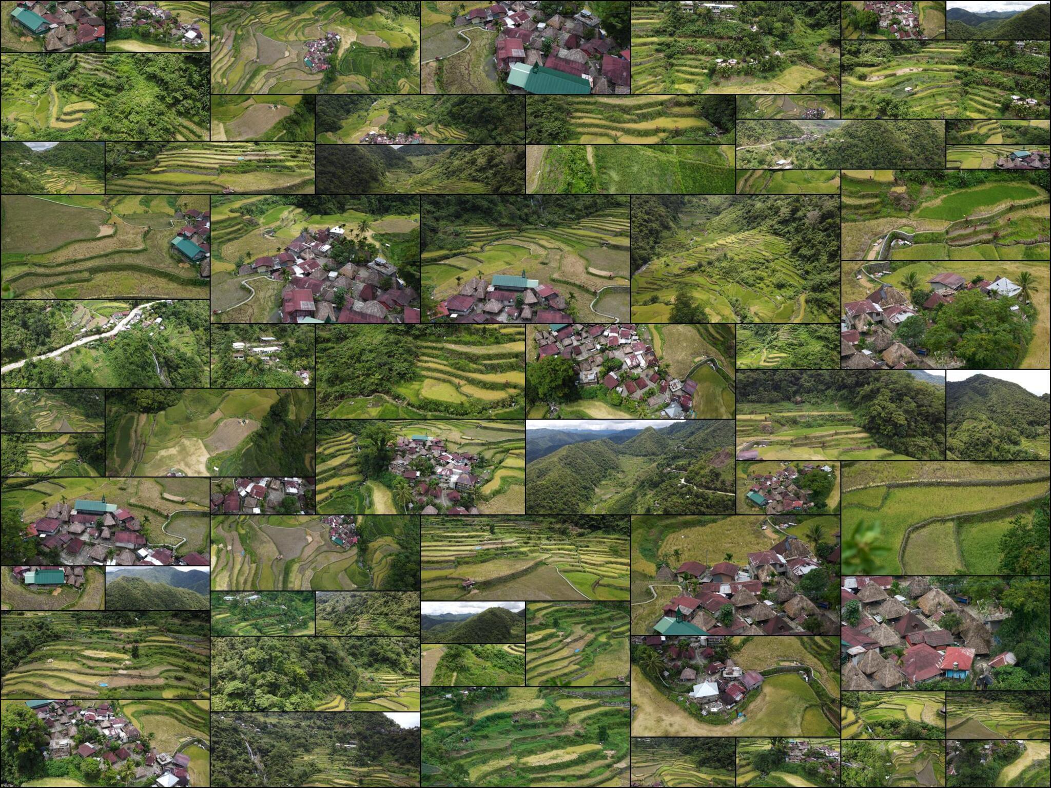 132 photos of Aerial Small Rice Terraces Village – Fotoref