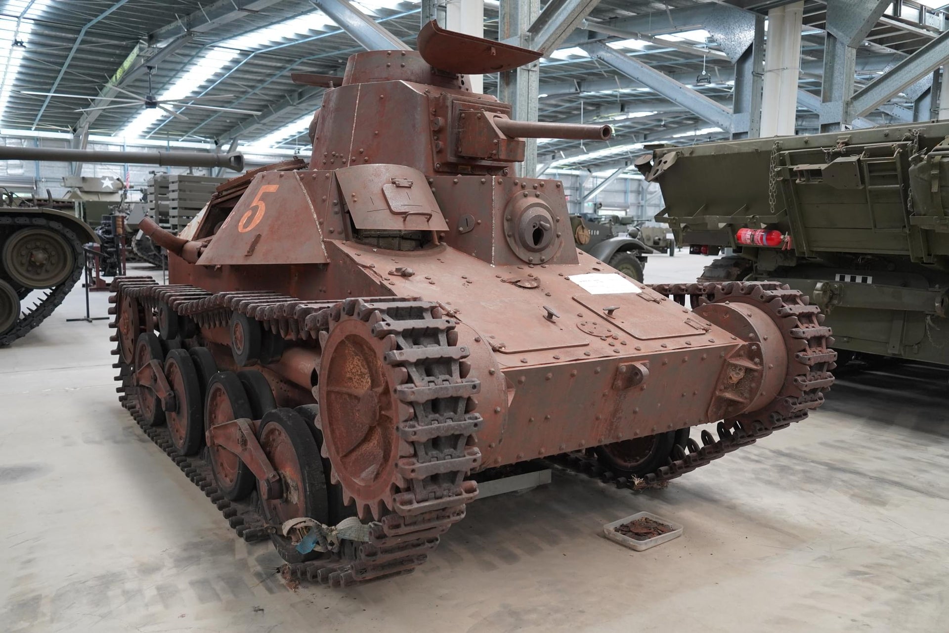 Japanese Type 95 Rusty Light Tank