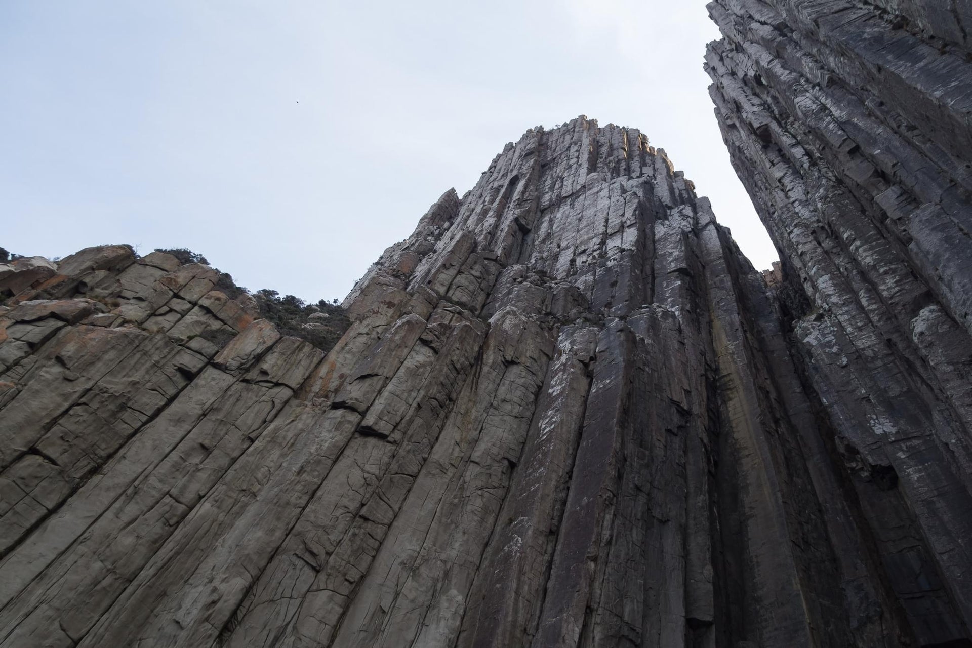 Vertical Column Cliffs