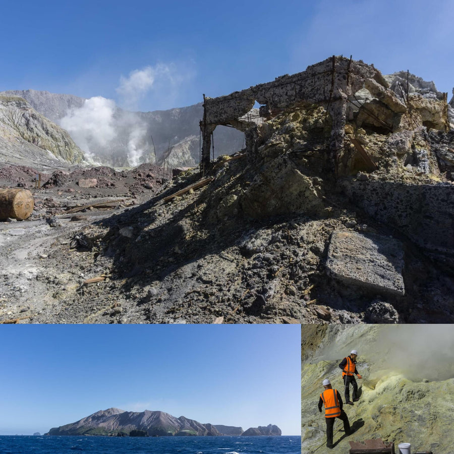Active Volcanic Island