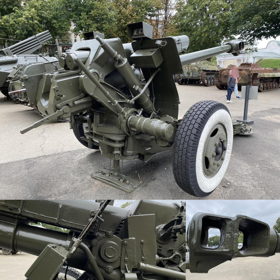 Soviet 122mm Howitzer D-30