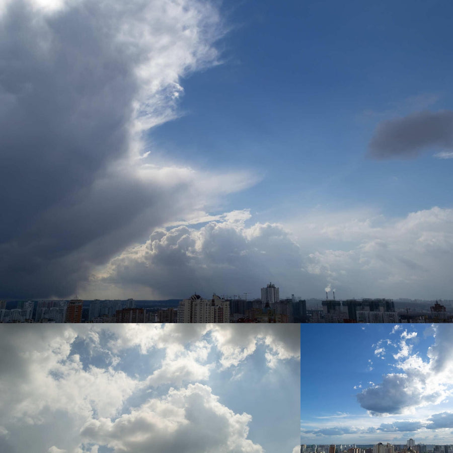 Dramatic Blue Skies