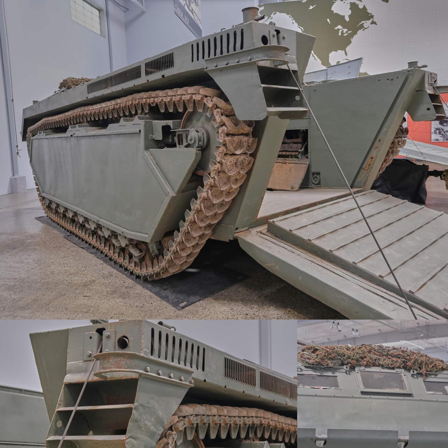 Amphibious Tracked Vehicle Borg-Warner LVT-3 1944