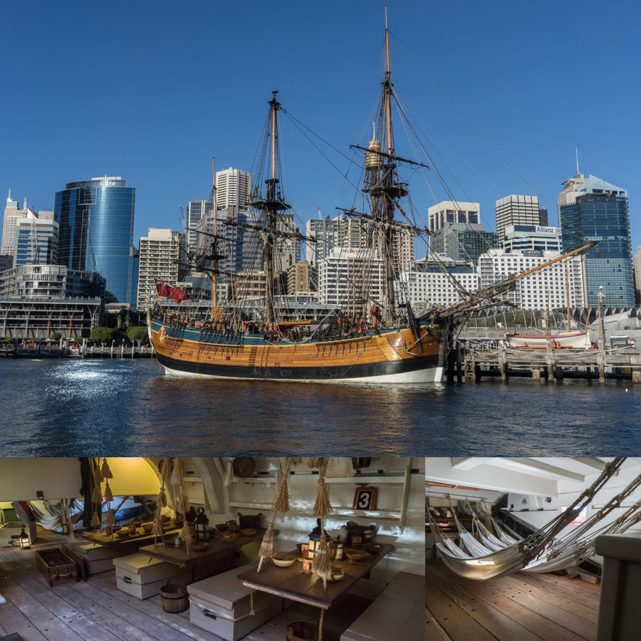 HMB Endeavour Sailship