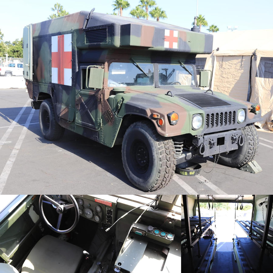 Modern US Army Ambulance Vehicle