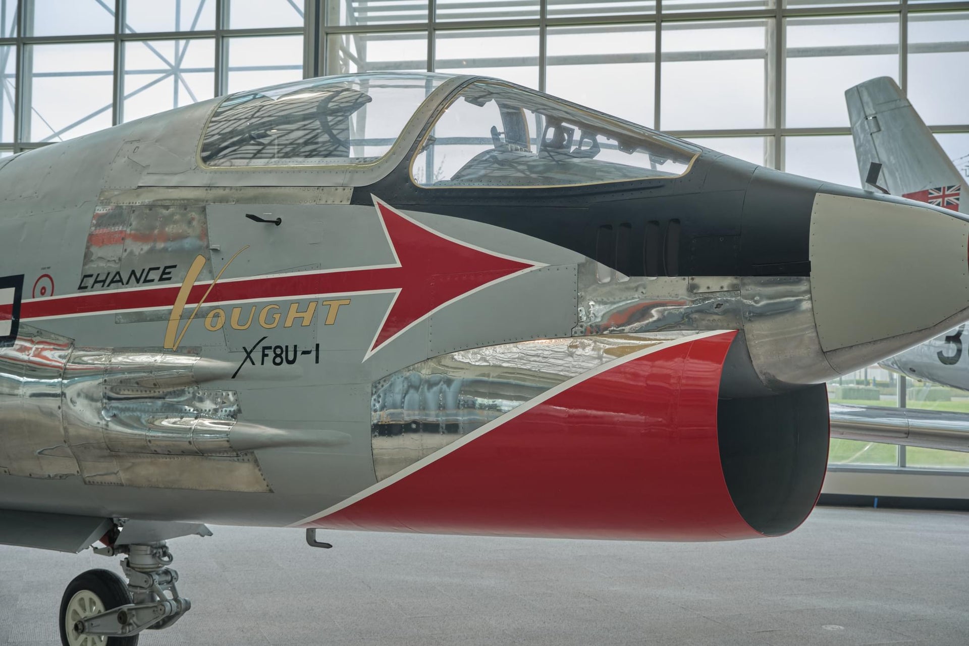 Jet Fighter Vought XF8U-1 Crusader
