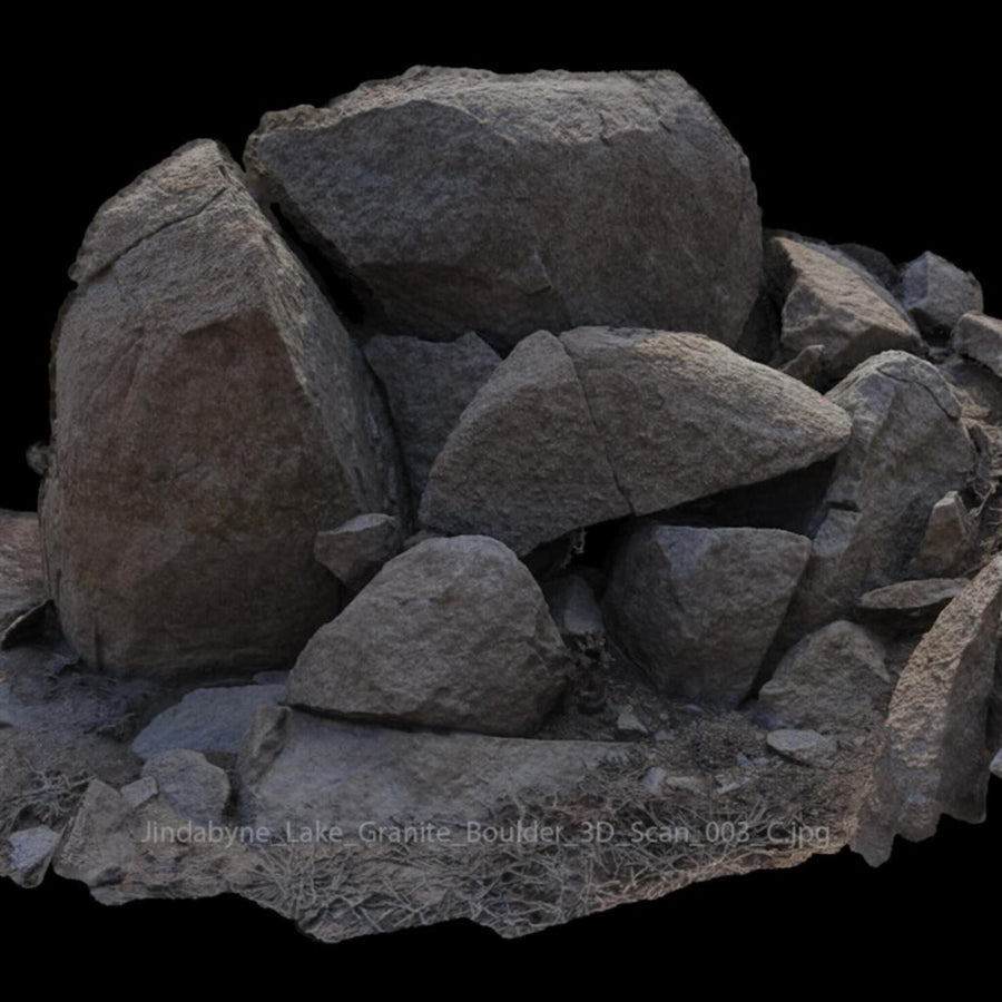 Jindabyne Lake Granite Boulders