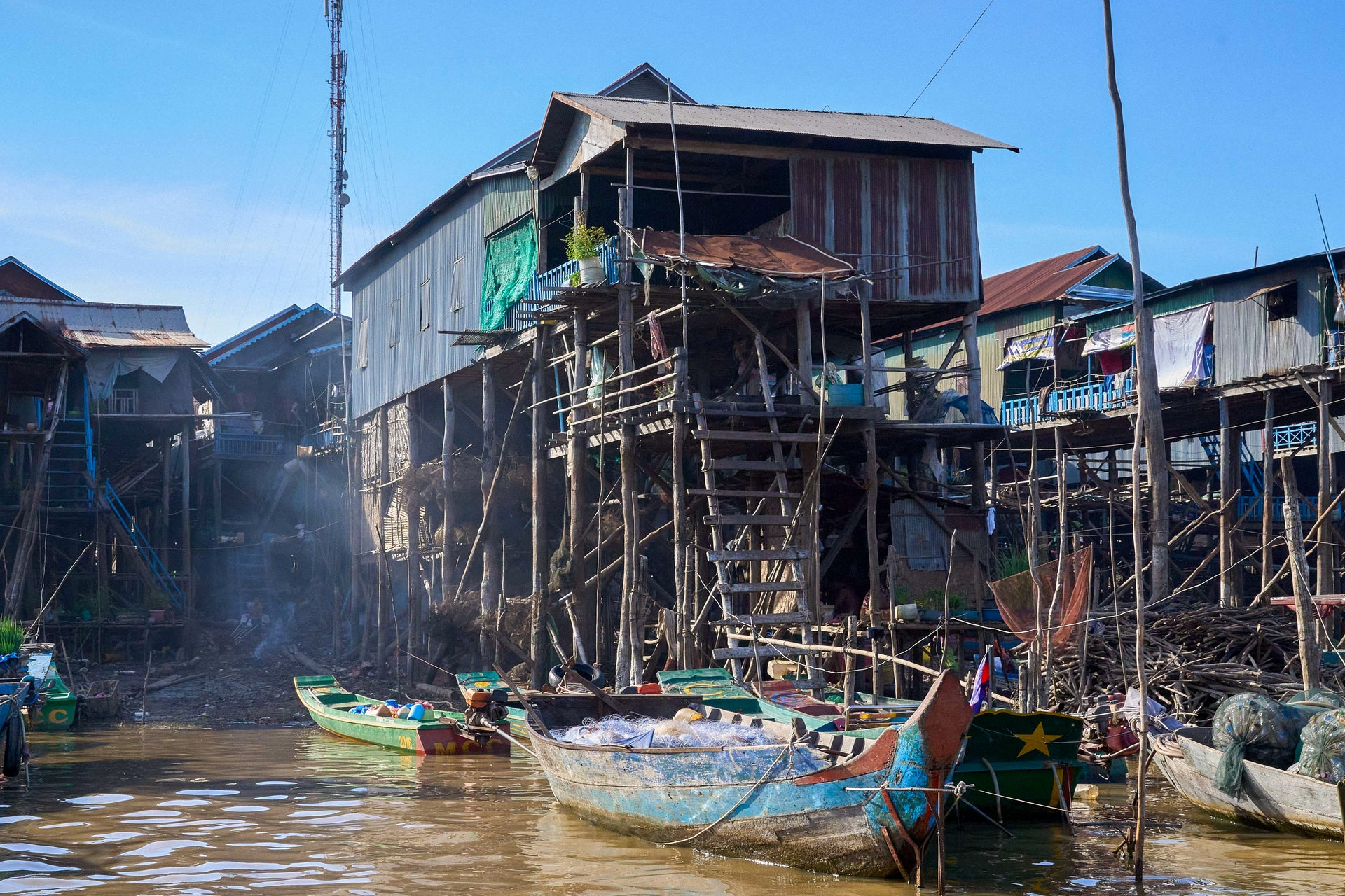 Cambodian Stilted Fisherman Village