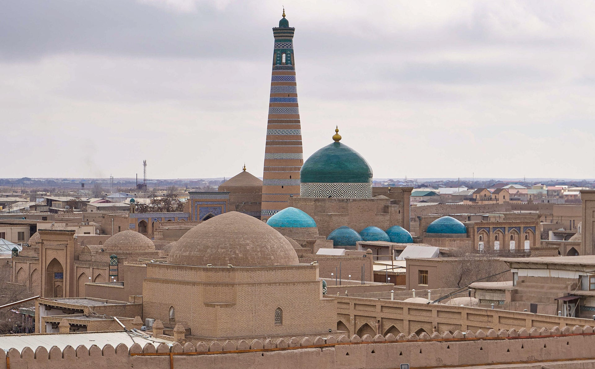 Ancient Islamic Walled Desert Town