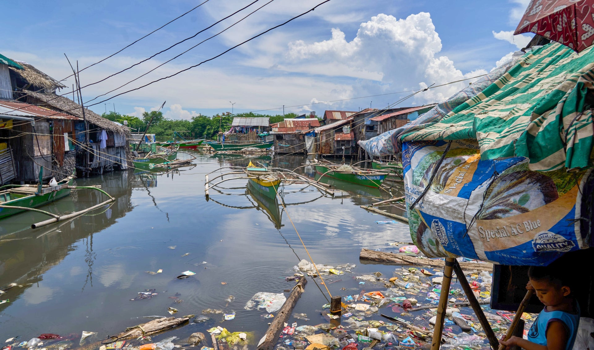 Manila Bayside Slums